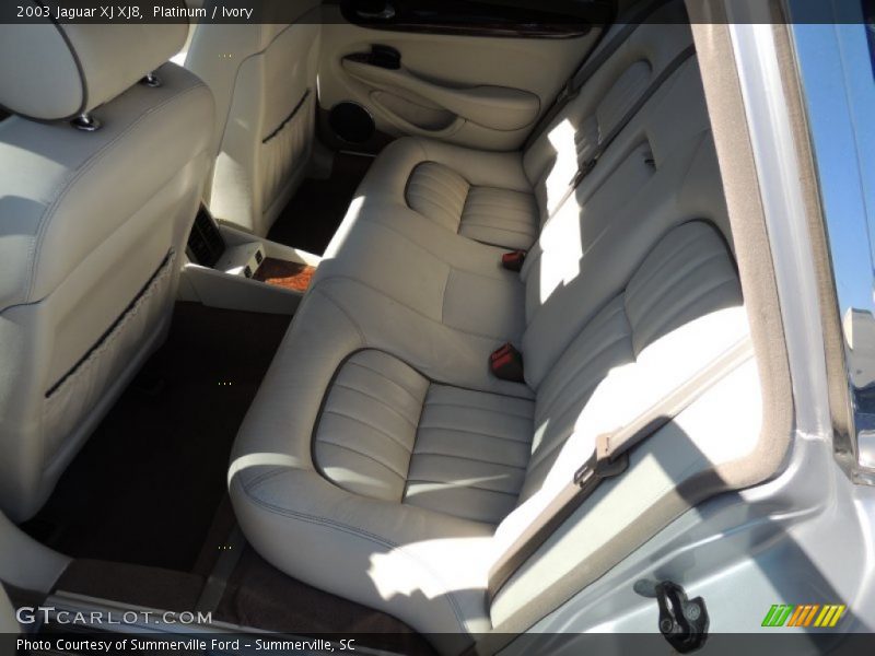 Platinum / Ivory 2003 Jaguar XJ XJ8
