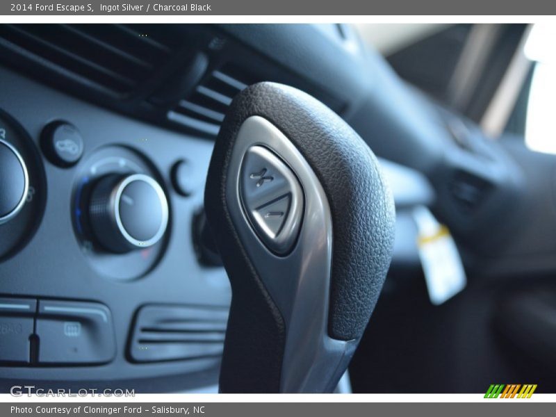 Ingot Silver / Charcoal Black 2014 Ford Escape S