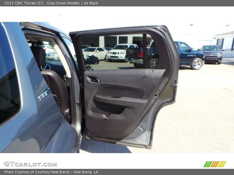 Gray Green Metallic / Jet Black 2013 GMC Terrain SLT