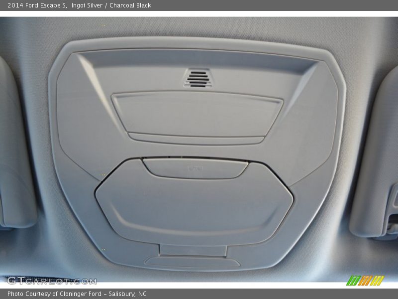 Ingot Silver / Charcoal Black 2014 Ford Escape S
