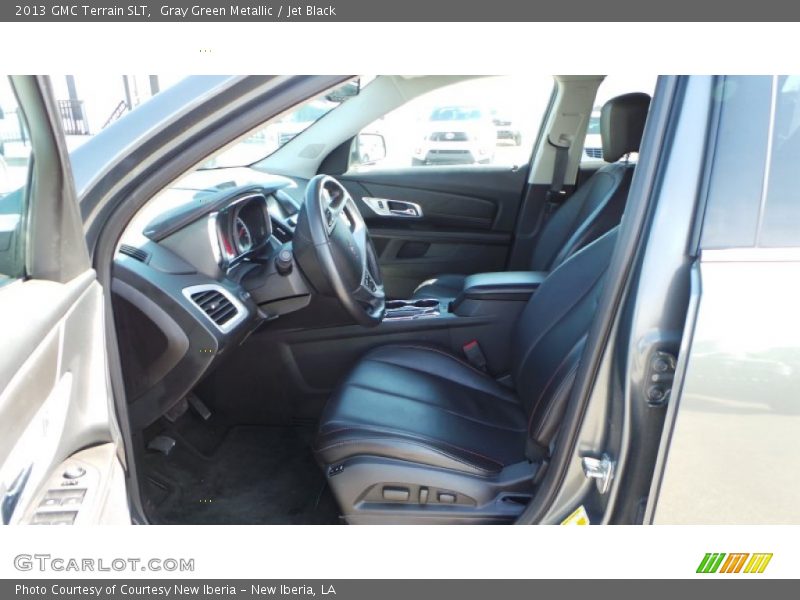 Gray Green Metallic / Jet Black 2013 GMC Terrain SLT