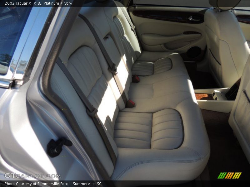 Platinum / Ivory 2003 Jaguar XJ XJ8