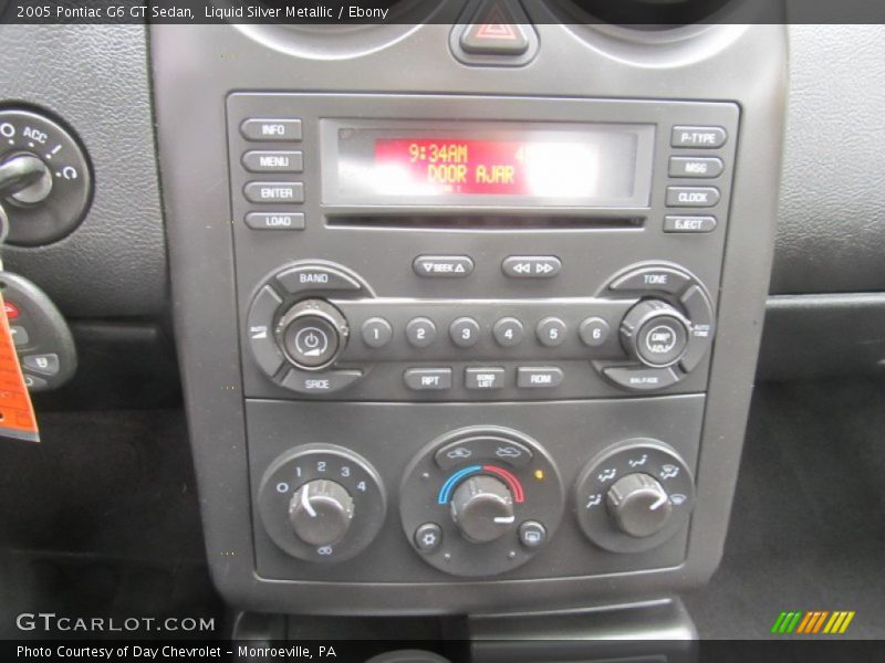 Liquid Silver Metallic / Ebony 2005 Pontiac G6 GT Sedan