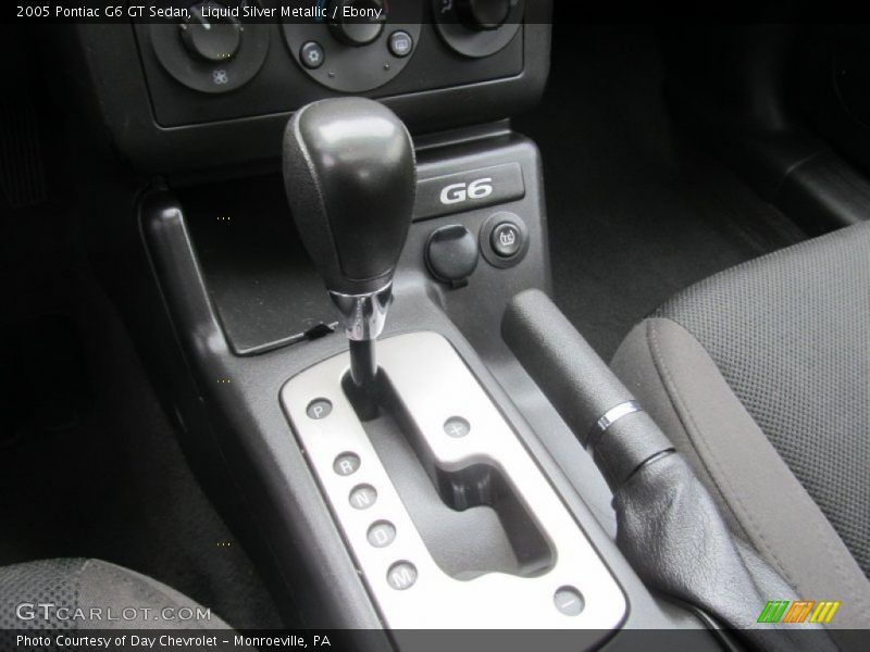 Liquid Silver Metallic / Ebony 2005 Pontiac G6 GT Sedan