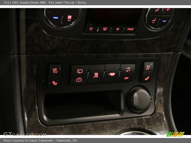 Red Jewel Tintcoat / Ebony 2011 GMC Acadia Denali AWD