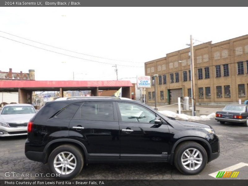 Ebony Black / Black 2014 Kia Sorento LX