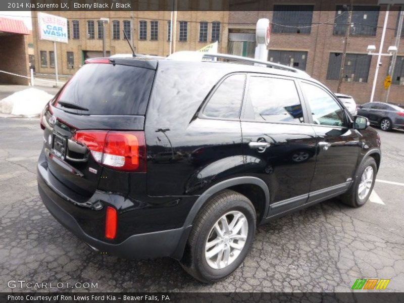 Ebony Black / Black 2014 Kia Sorento LX