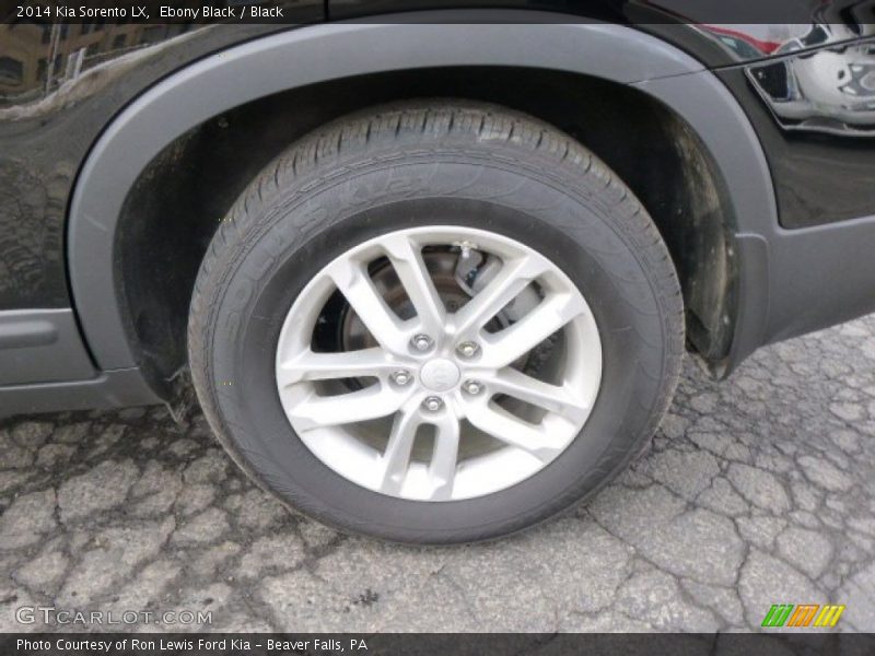 Ebony Black / Black 2014 Kia Sorento LX