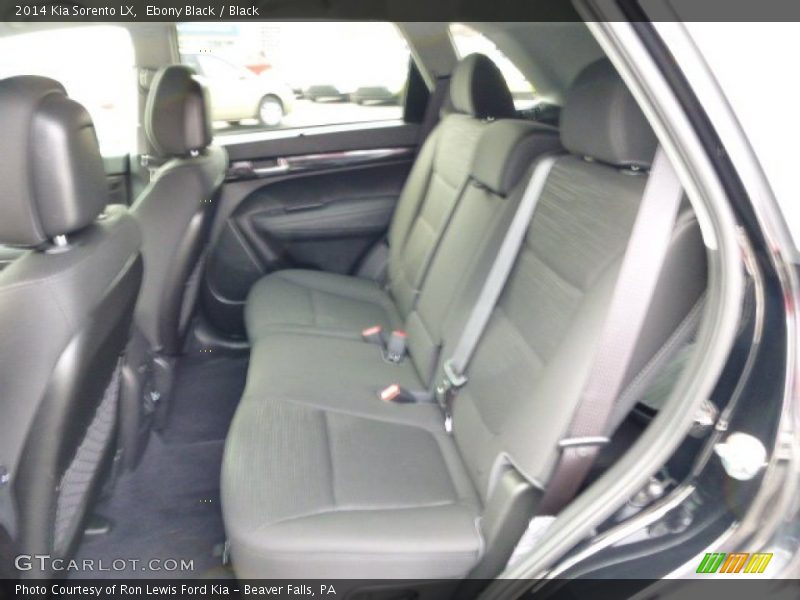 Ebony Black / Black 2014 Kia Sorento LX