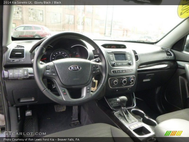 Ebony Black / Black 2014 Kia Sorento LX