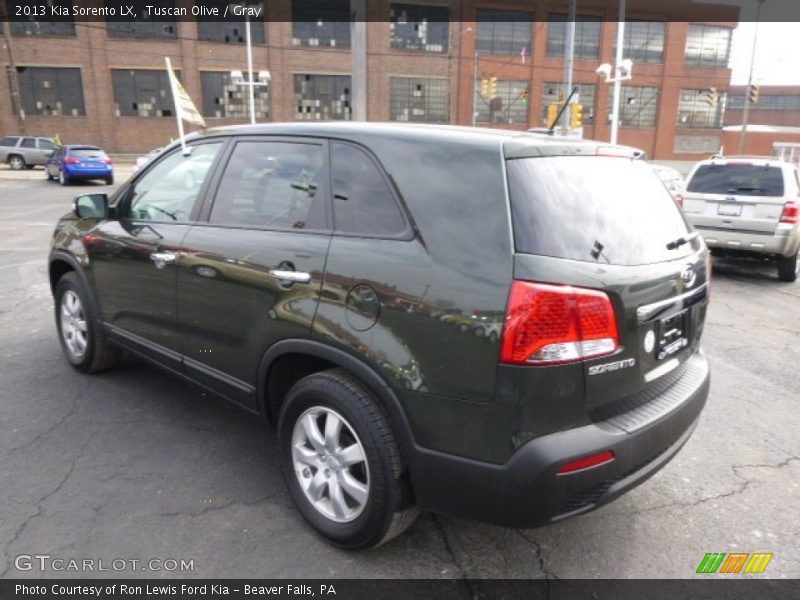 Tuscan Olive / Gray 2013 Kia Sorento LX