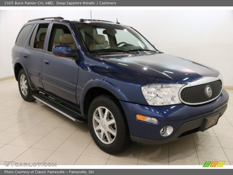 Deep Sapphire Metallic / Cashmere 2005 Buick Rainier CXL AWD