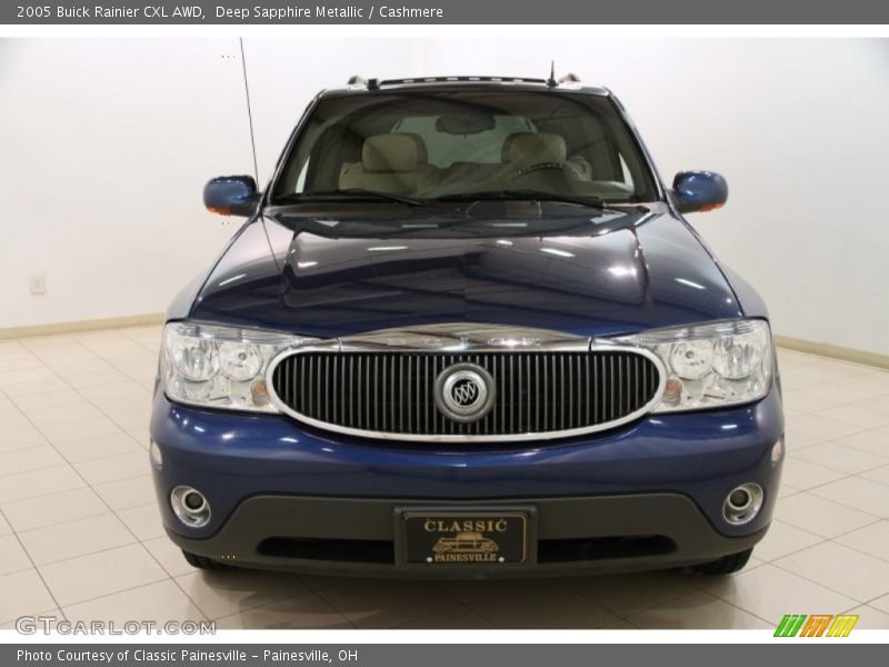 Deep Sapphire Metallic / Cashmere 2005 Buick Rainier CXL AWD