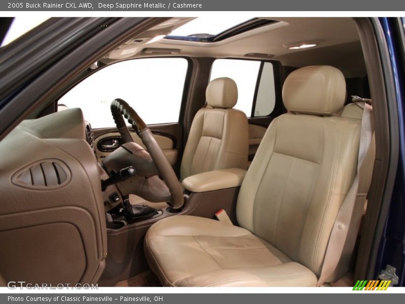 Deep Sapphire Metallic / Cashmere 2005 Buick Rainier CXL AWD