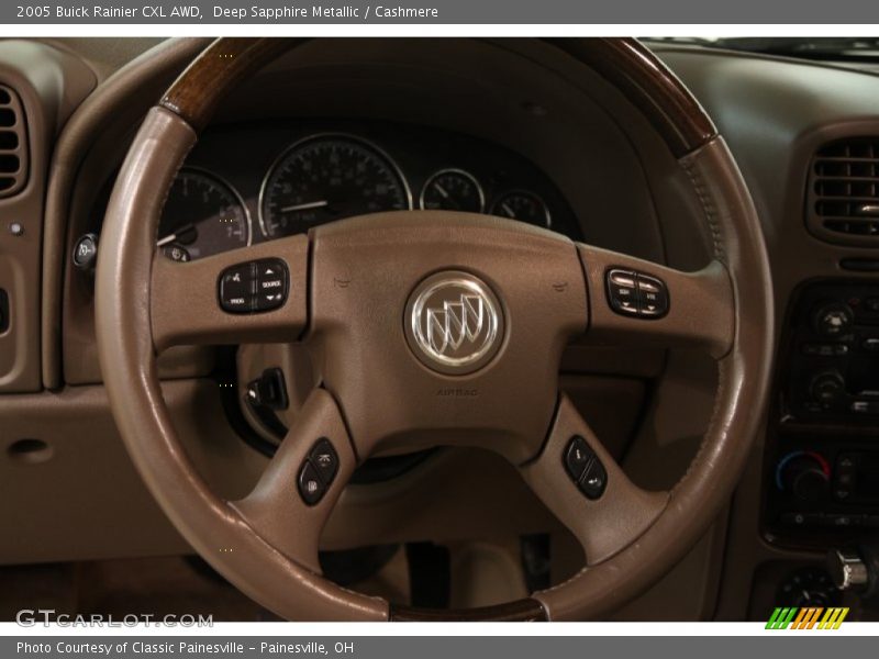 Deep Sapphire Metallic / Cashmere 2005 Buick Rainier CXL AWD