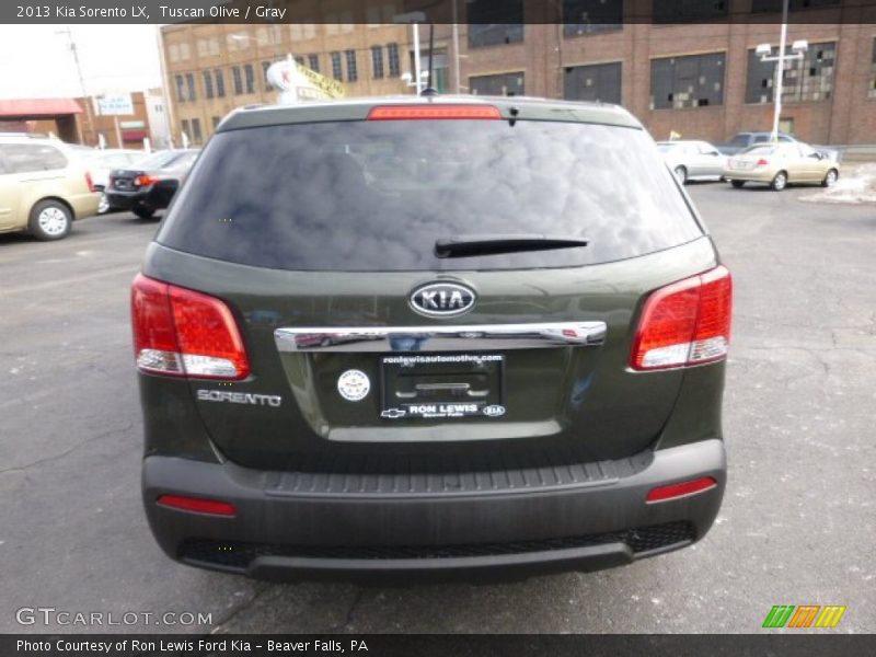 Tuscan Olive / Gray 2013 Kia Sorento LX