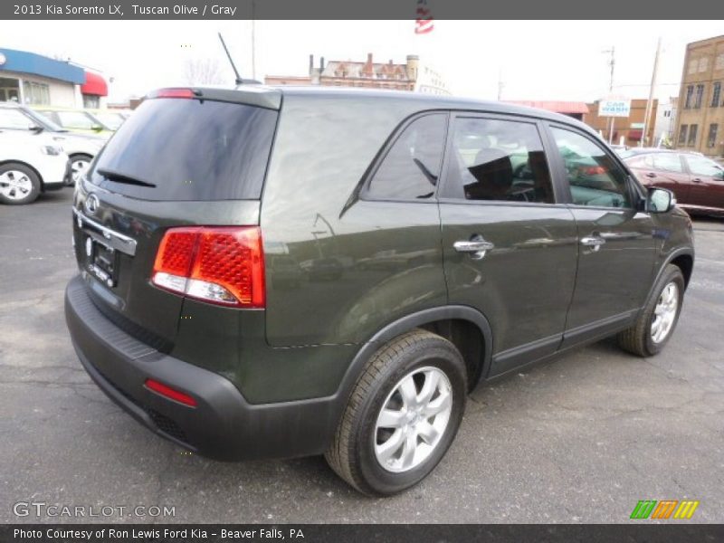 Tuscan Olive / Gray 2013 Kia Sorento LX