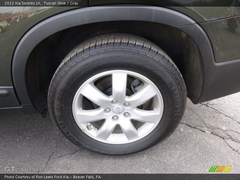 Tuscan Olive / Gray 2013 Kia Sorento LX