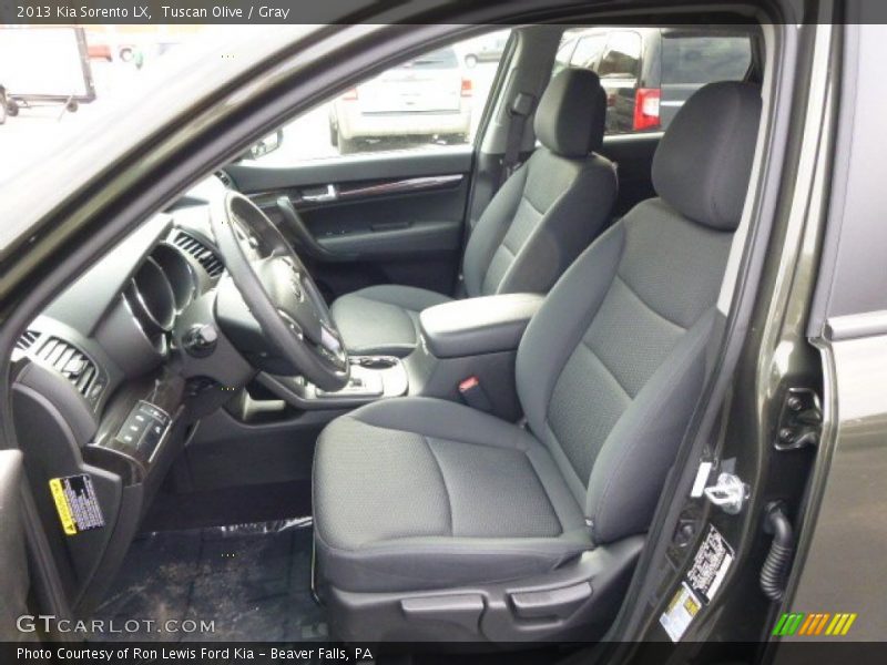  2013 Sorento LX Gray Interior