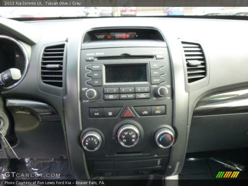 Controls of 2013 Sorento LX