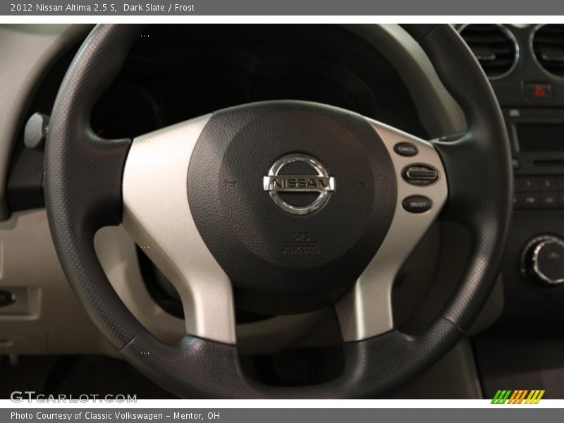 Dark Slate / Frost 2012 Nissan Altima 2.5 S