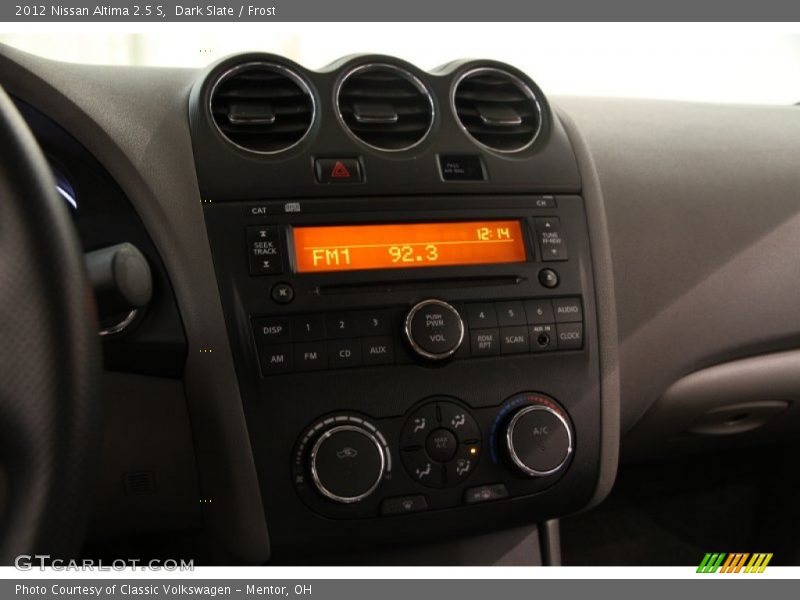 Dark Slate / Frost 2012 Nissan Altima 2.5 S