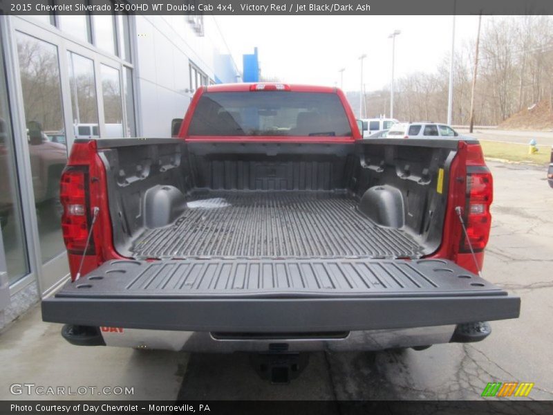 Victory Red / Jet Black/Dark Ash 2015 Chevrolet Silverado 2500HD WT Double Cab 4x4