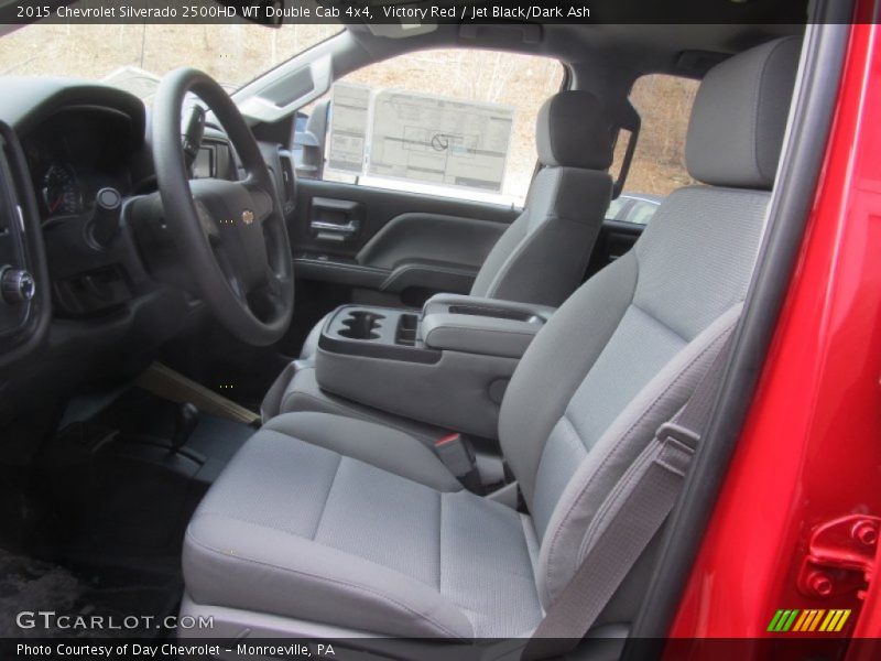 Victory Red / Jet Black/Dark Ash 2015 Chevrolet Silverado 2500HD WT Double Cab 4x4