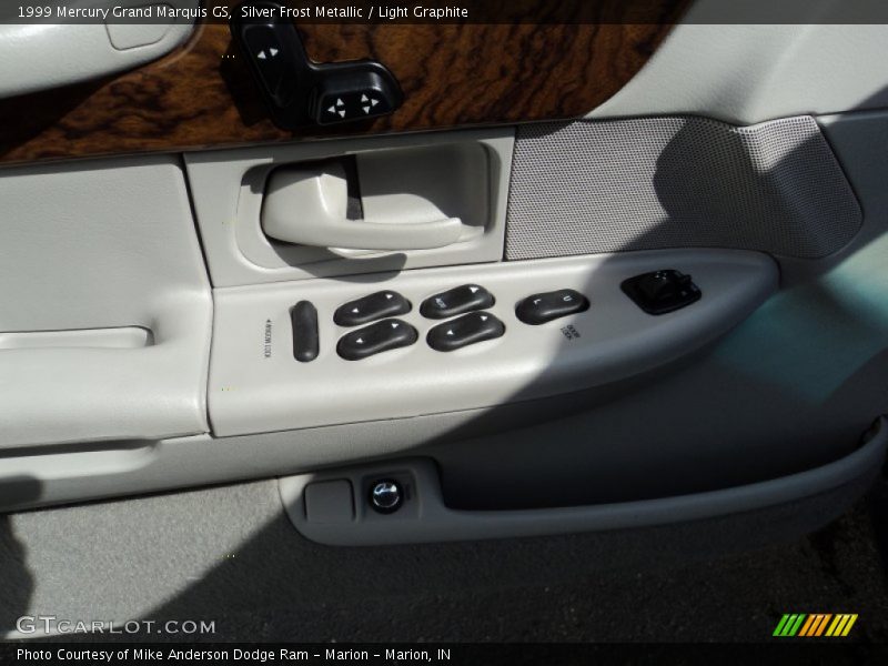 Silver Frost Metallic / Light Graphite 1999 Mercury Grand Marquis GS