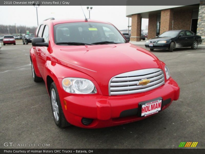 Victory Red / Gray 2010 Chevrolet HHR LS