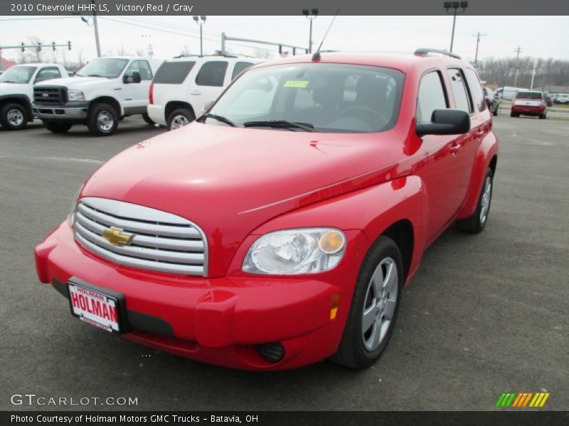 Victory Red / Gray 2010 Chevrolet HHR LS