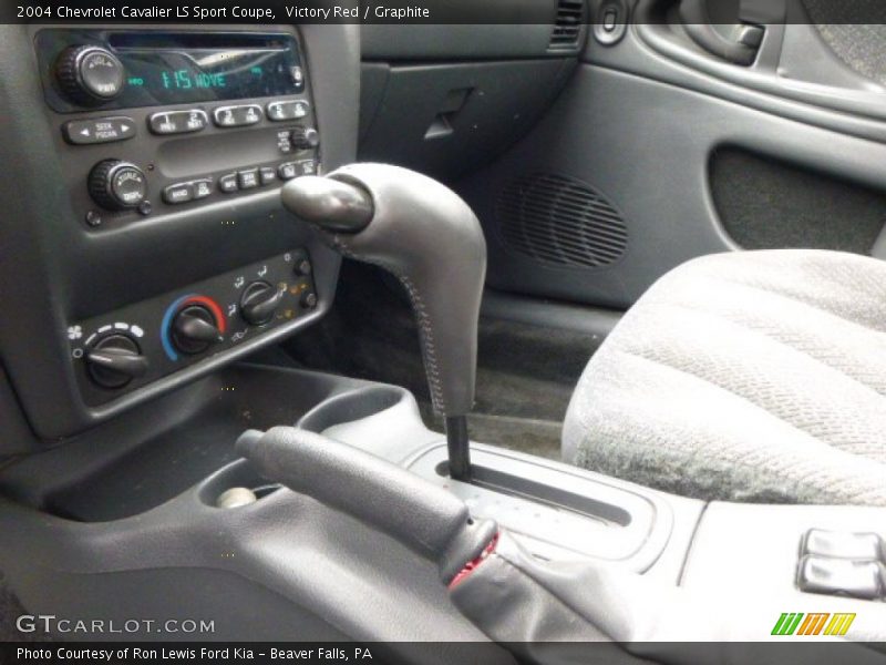 Victory Red / Graphite 2004 Chevrolet Cavalier LS Sport Coupe