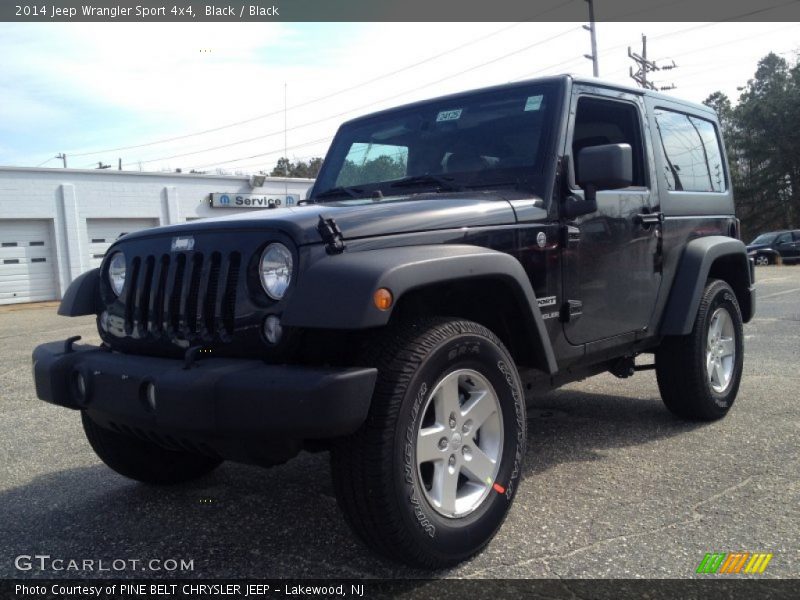 Black / Black 2014 Jeep Wrangler Sport 4x4