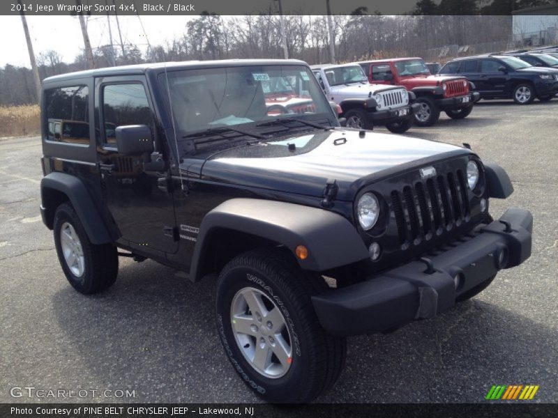 Black / Black 2014 Jeep Wrangler Sport 4x4