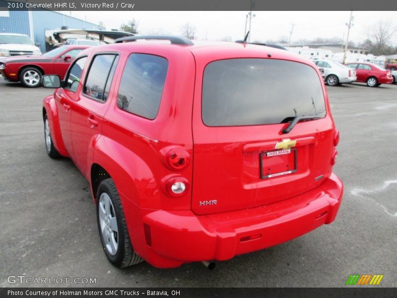 Victory Red / Gray 2010 Chevrolet HHR LS