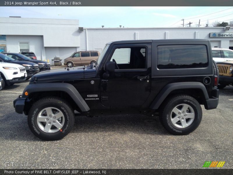 Black / Black 2014 Jeep Wrangler Sport 4x4