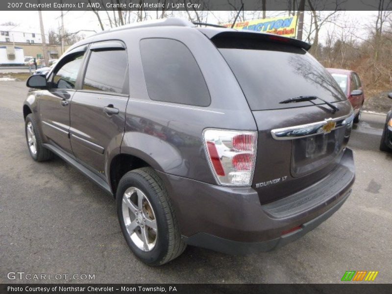 Granite Gray Metallic / Light Gray 2007 Chevrolet Equinox LT AWD