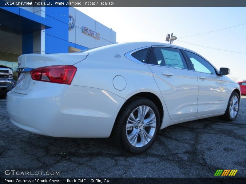 White Diamond Tricoat / Jet Black 2014 Chevrolet Impala LT
