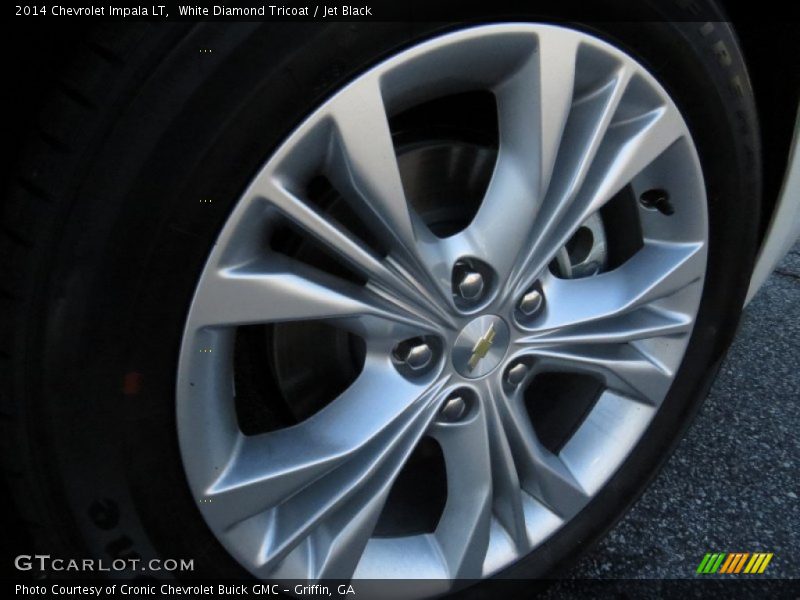White Diamond Tricoat / Jet Black 2014 Chevrolet Impala LT