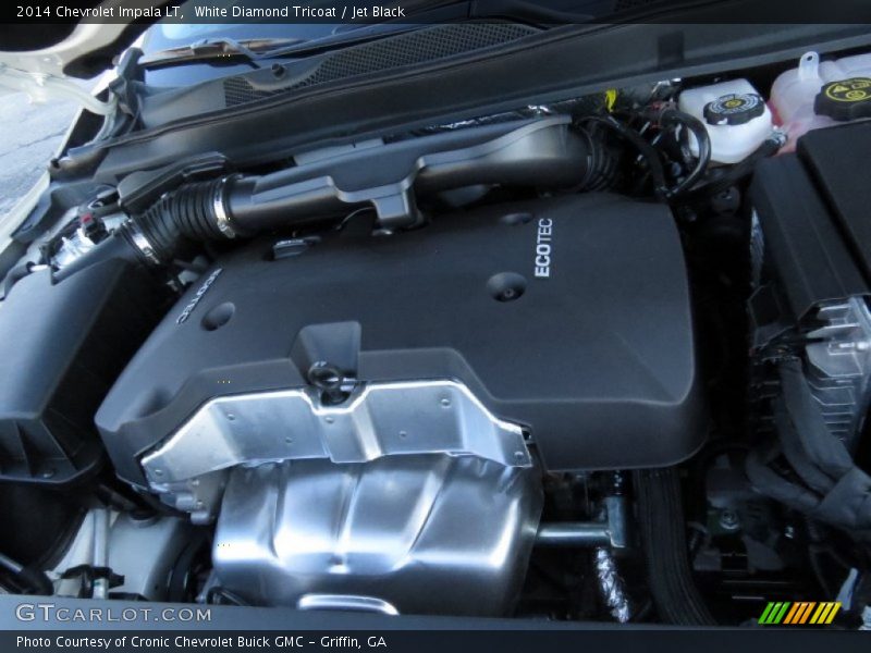 White Diamond Tricoat / Jet Black 2014 Chevrolet Impala LT