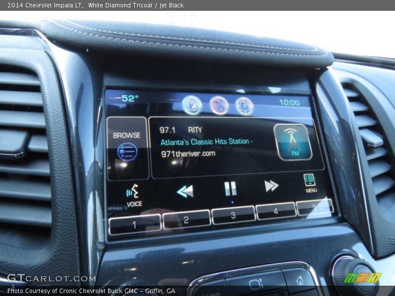 White Diamond Tricoat / Jet Black 2014 Chevrolet Impala LT