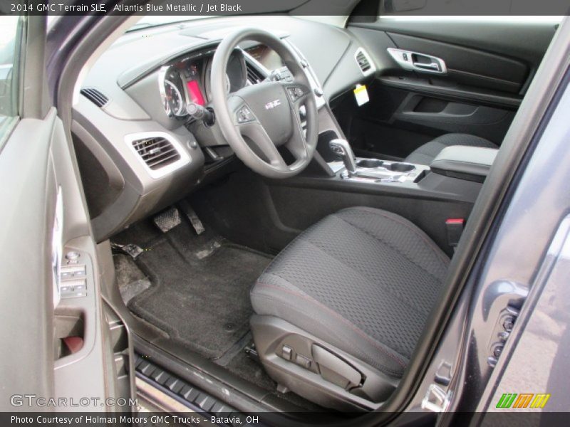 Atlantis Blue Metallic / Jet Black 2014 GMC Terrain SLE