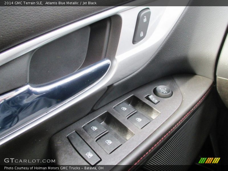 Atlantis Blue Metallic / Jet Black 2014 GMC Terrain SLE