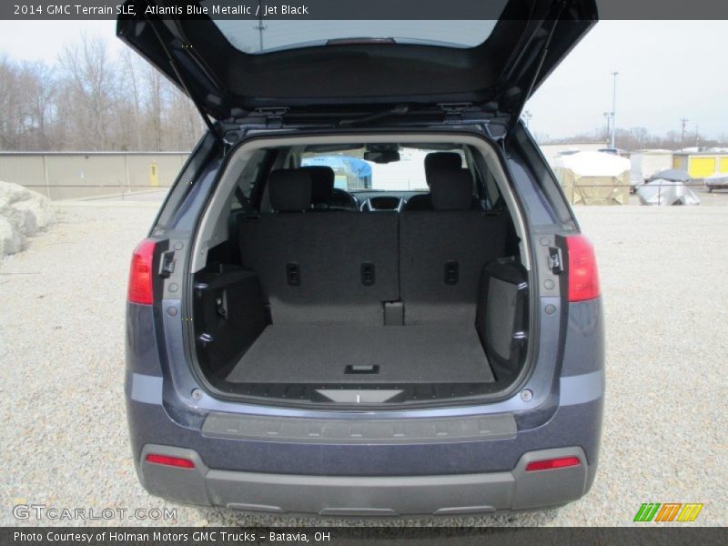 Atlantis Blue Metallic / Jet Black 2014 GMC Terrain SLE