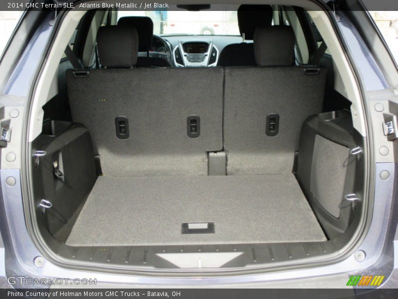 Atlantis Blue Metallic / Jet Black 2014 GMC Terrain SLE