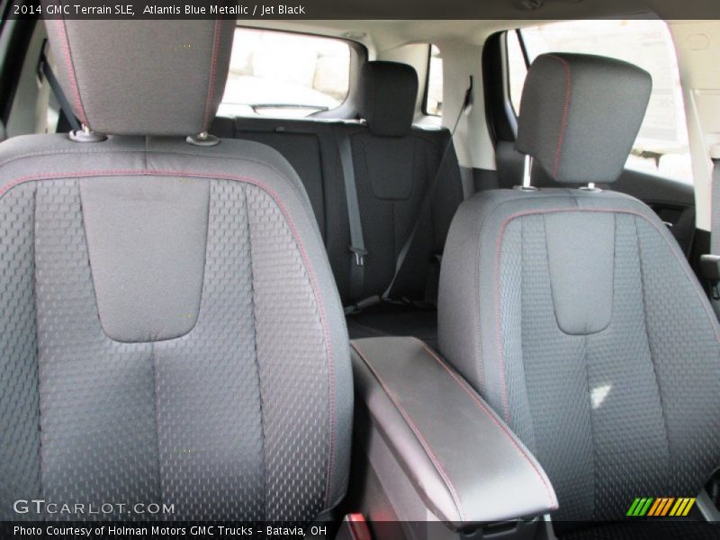 Atlantis Blue Metallic / Jet Black 2014 GMC Terrain SLE