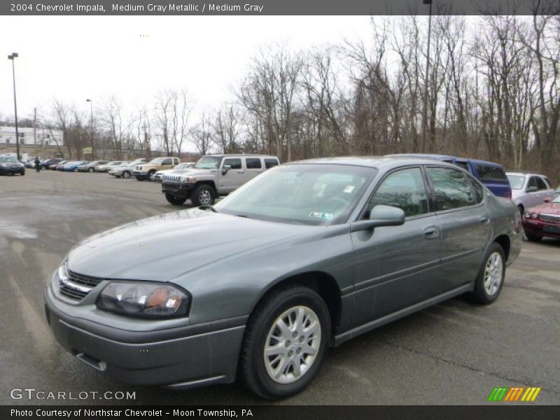 Medium Gray Metallic / Medium Gray 2004 Chevrolet Impala