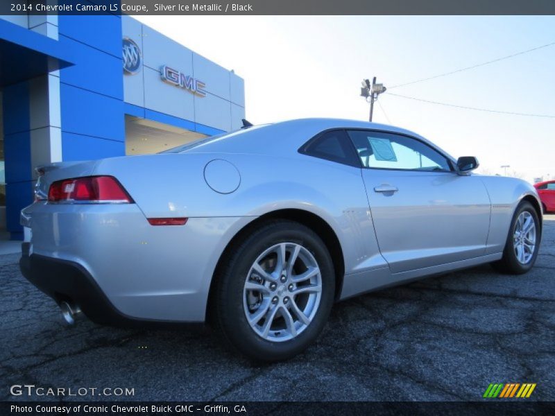 Silver Ice Metallic / Black 2014 Chevrolet Camaro LS Coupe