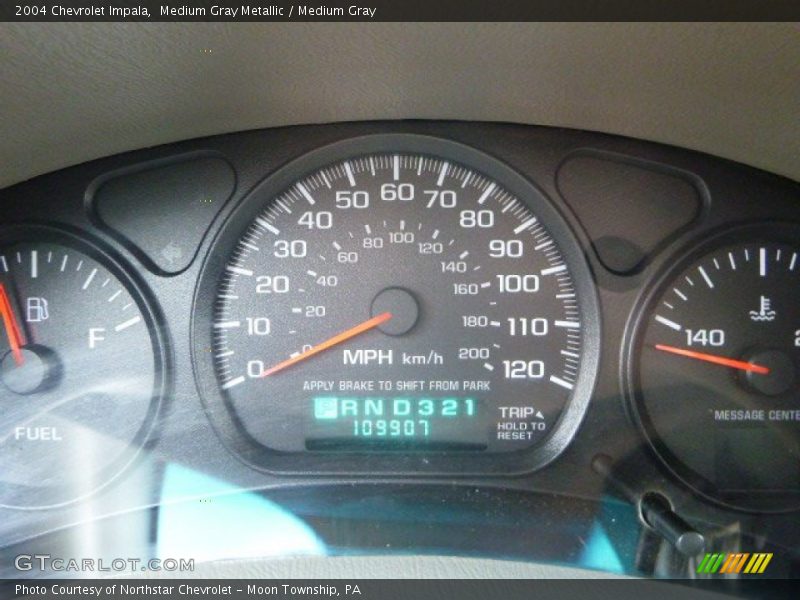 Medium Gray Metallic / Medium Gray 2004 Chevrolet Impala