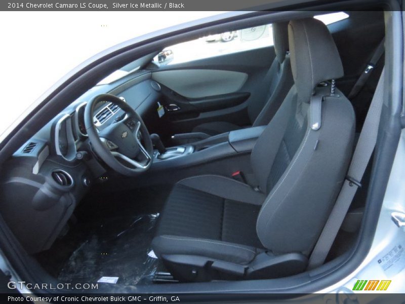 Silver Ice Metallic / Black 2014 Chevrolet Camaro LS Coupe